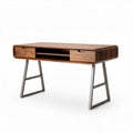 Bureau en bois de noyer avec tiroirs dimensions 120 x 60 x 75cm